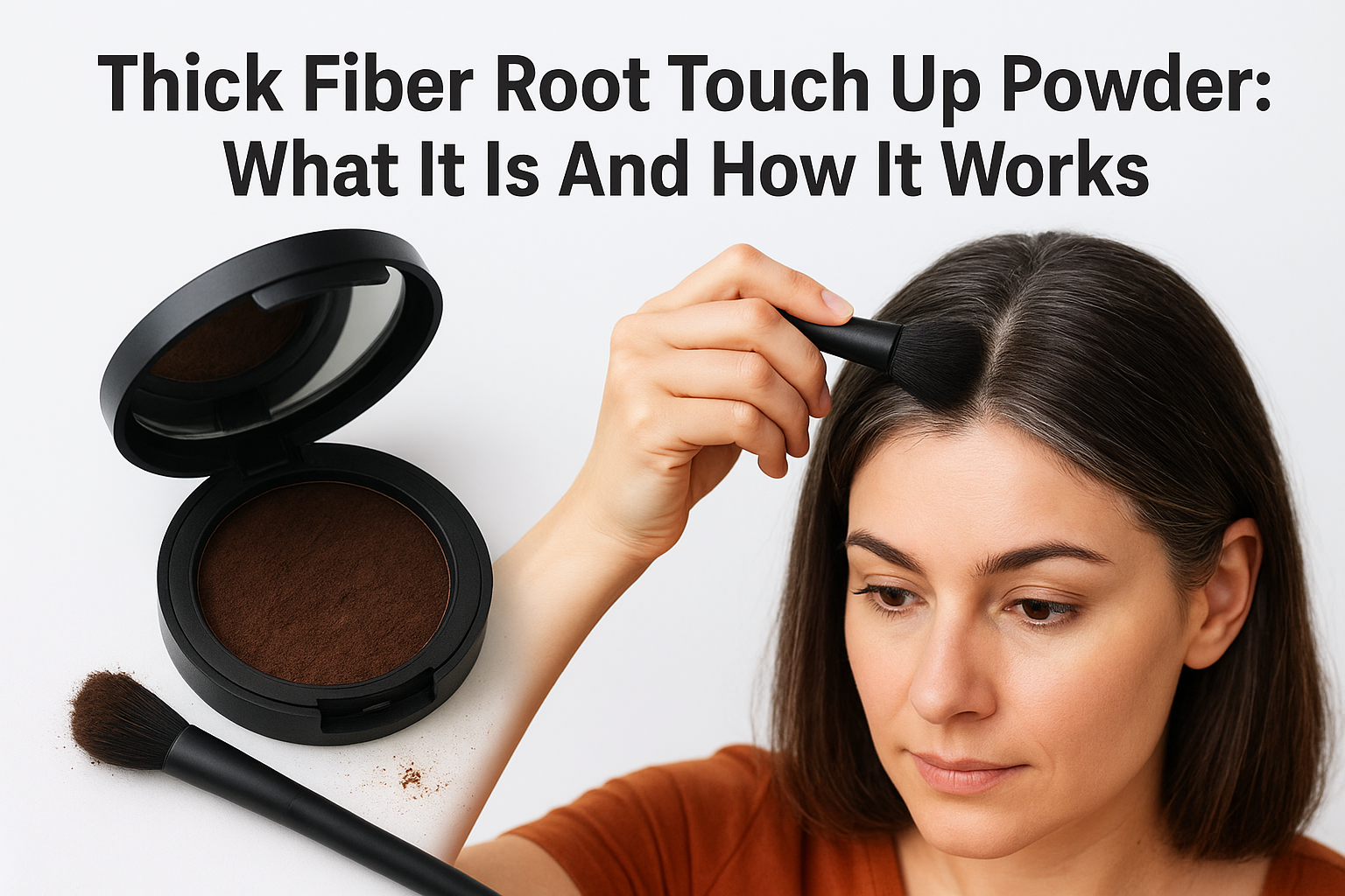 Thick Fiber Root Touch Up Powder: What It Is And How It Works