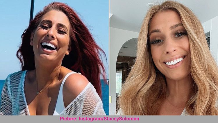 Stacey Solomon's blonde hair transformation ahead of the wedding