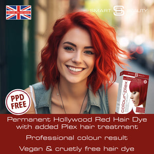 Hollywood Red Hair Dye | Permanent Hair Colour
