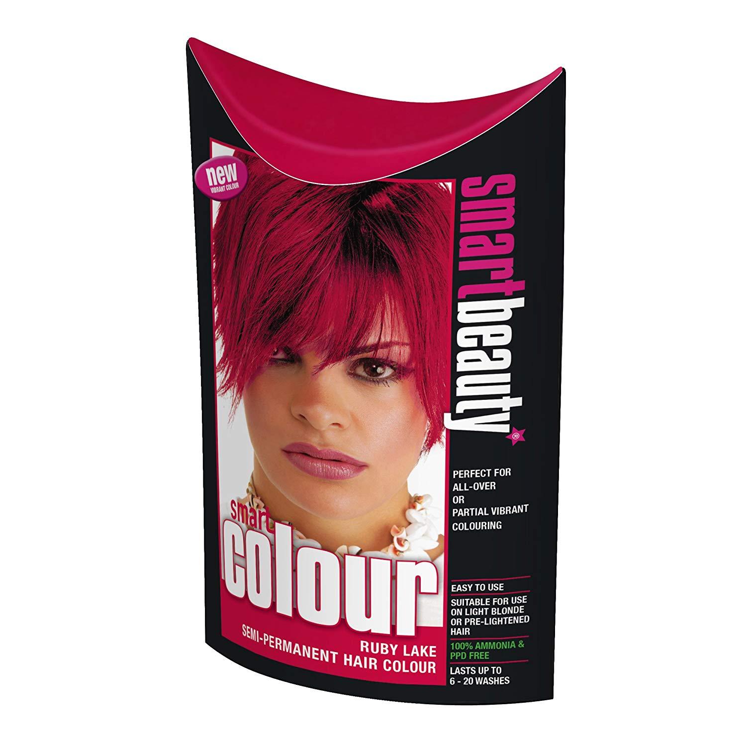 Ruby Red Vibrant Semi-permanent Hair Dye