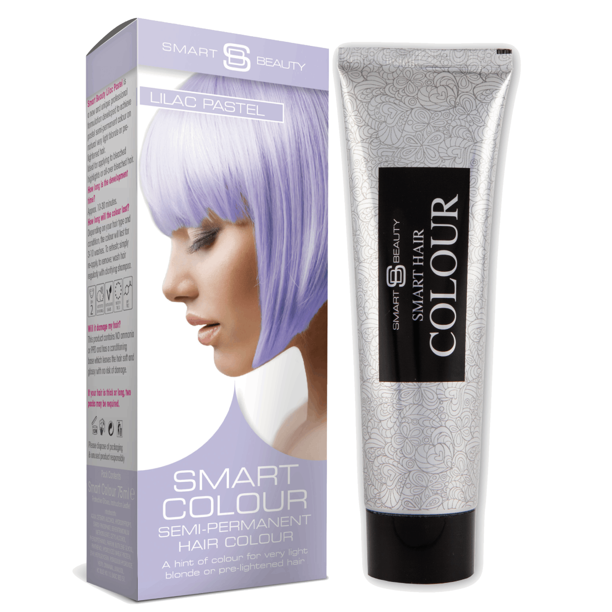 Lilac Haze Purple Pastel Hair Dye | Semi-permanent Hair Colour